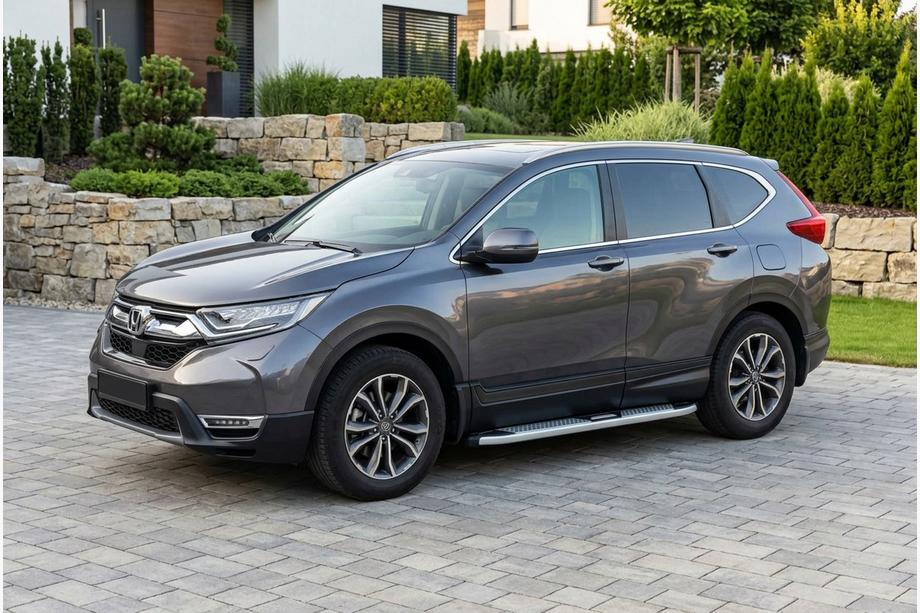 Honda CRV 2017-2022 Praguri Laterale Mevsim Grey (2 buc, Aluminiu) Foto 1