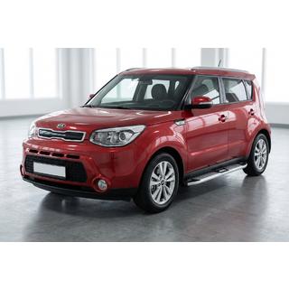 Praguri Laterale Mevsim Grey (2 buc, Aluminiu) Kia Soul II 2013-2018 foto 1