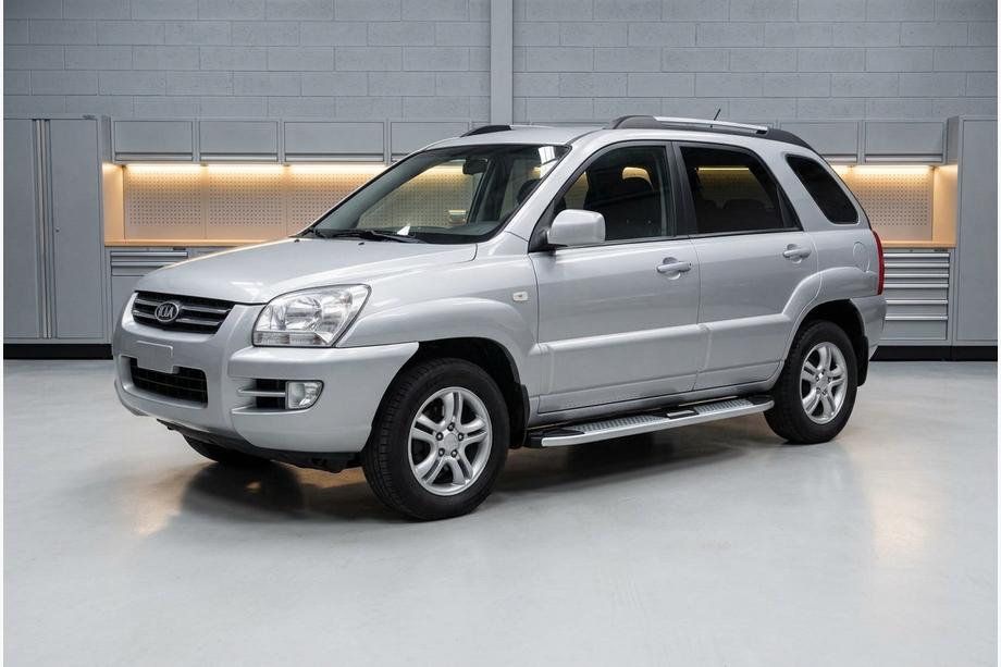 Kia Sportage 2004-2010 Praguri Laterale Mevsim Grey (2 buc, Aluminiu) Foto 1