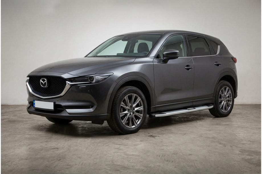 Mazda CX-5 2017–2025 Praguri Laterale Mevsim Grey (2 buc, Aluminiu) Foto 1