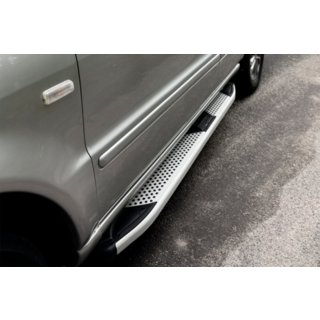 Praguri Laterale Mevsim Grey (2 buc, Aluminiu) Mercedes ML W163 1997-2005 foto 1