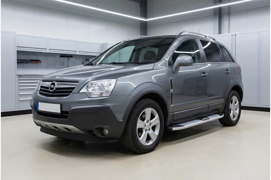 Opel Antara 2006-2017 Praguri Laterale Mevsim Grey (2 buc, Aluminiu) 2016-2018 Image