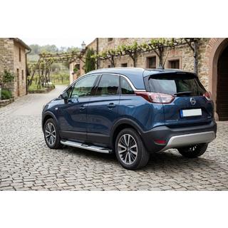 Praguri Laterale Mevsim Grey (2 buc, Aluminiu) Opel Crossland X 2017-2024 foto 1