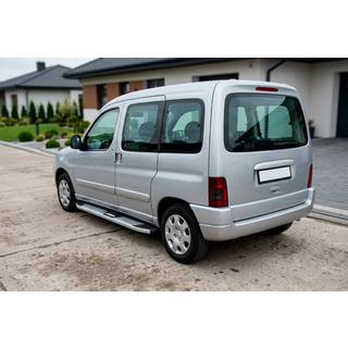 Praguri Laterale Mevsim Grey (2 buc, Aluminiu) Peugeot Partner 1996-2008 foto 1