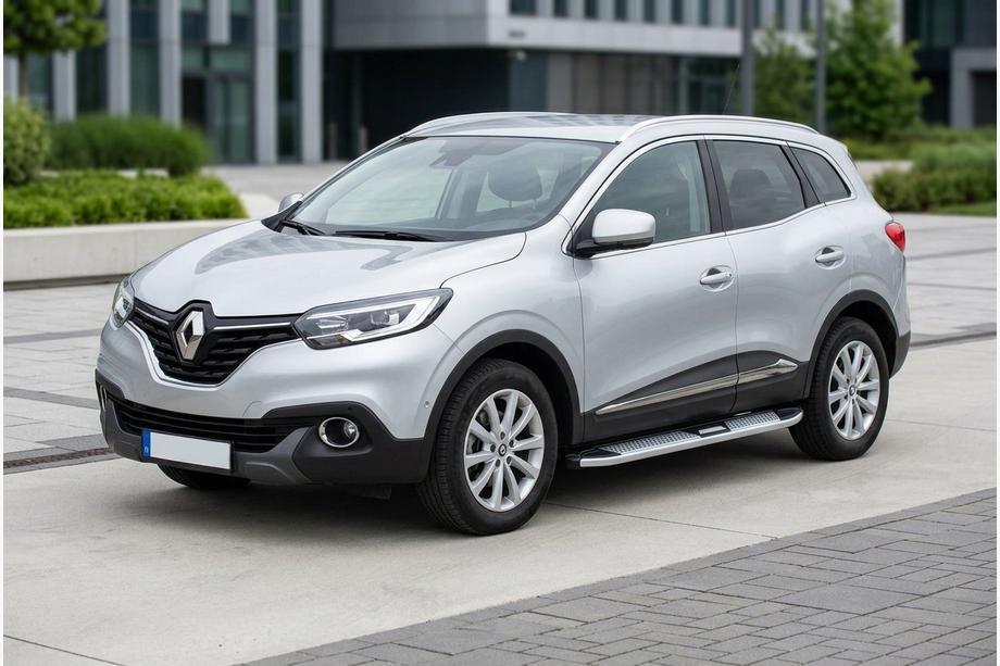 Renault Kadjar 2015-2022 Praguri Laterale Mevsim Grey (2 buc, Aluminiu) Image