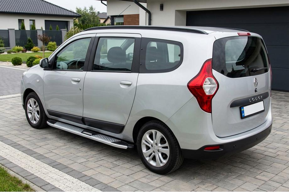 Renault Lodgy 2013-2022 Praguri Laterale Mevsim Grey (2 buc, Aluminiu) Foto 1