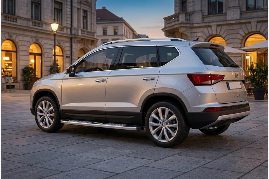 Seat Ateca 2016- Praguri Laterale Mevsim Grey (2 buc, Aluminiu) Foto 1