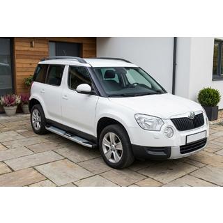 Praguri Laterale Mevsim Grey (2 buc, Aluminiu) Skoda Yeti 2009-2017 foto 1
