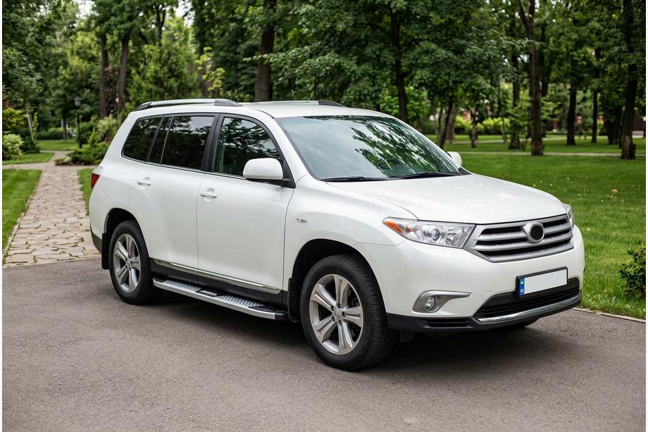 Toyota Highlander 2008-2013 Praguri Laterale Mevsim Grey (2 buc, Aluminiu) Foto 1