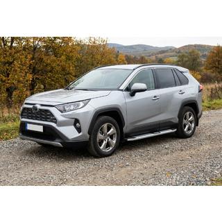 Praguri Laterale Mevsim Grey (2 buc, Aluminiu) Toyota Rav 4 2019–2025 foto 1