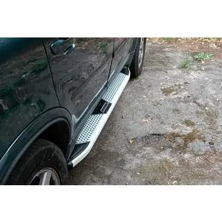 Praguri Laterale Mevsim Grey (2 buc, Aluminiu)