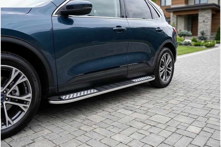Ford Kuga/Escape 2019- Praguri Laterale Tayga V2 (2 buc, Aluminiu) Image