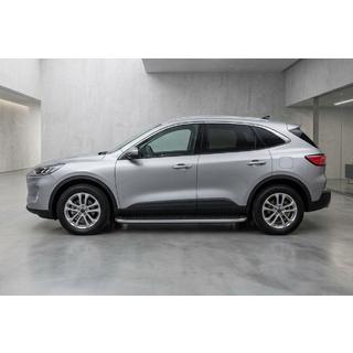 Praguri Laterale Tayga Grey (2 buc, Aluminiu) foto 1