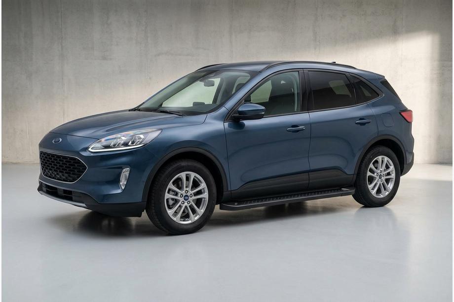 Ford Kuga/Escape 2019- Praguri Laterale Allmond Black (2 buc, Aluminiu) Image