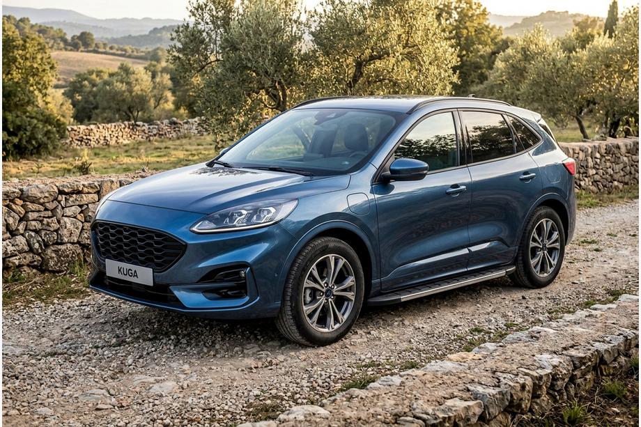 Ford Kuga/Escape 2019- Praguri Laterale Duru (2 buc, Aluminiu) Image