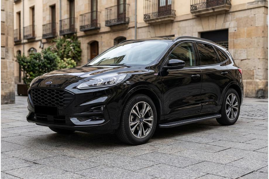 Ford Kuga/Escape 2019- Praguri Laterale Bosphore Black (2 buc, Aluminiu) Image