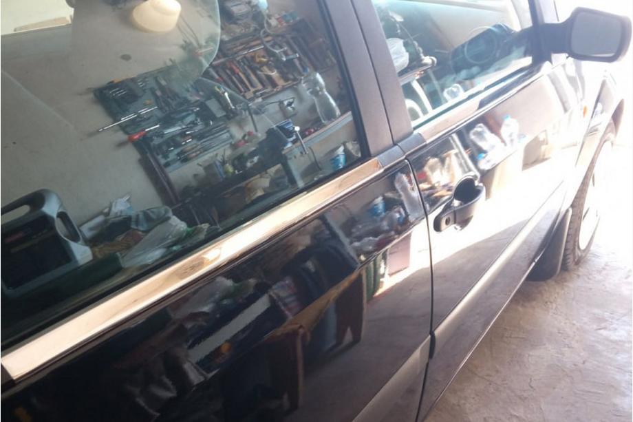 Ford Fiesta 2002-2008 Ornamente Exterioare Geamuri Inox (4 buc) OmsaLine - Otel Inoxidabil Italian Foto 1