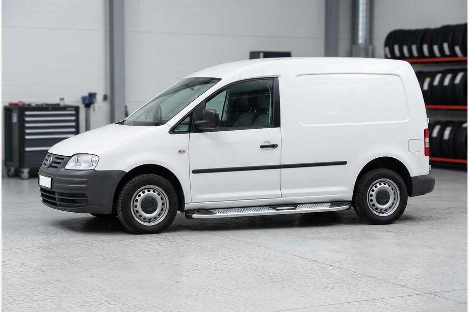 Volkswagen Caddy 2004-2010 Praguri Laterale Mevsim Grey (2 buc, Aluminiu) Baza Standard Foto 1