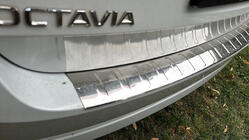 Skoda Octavia IV A8 2020- Protectie bara spate Carmos (SW, inox) foto 1