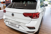 Volkswagen T-Roc 2017-2025 Protectie bara spate Carmos otel inoxidabil foto 1