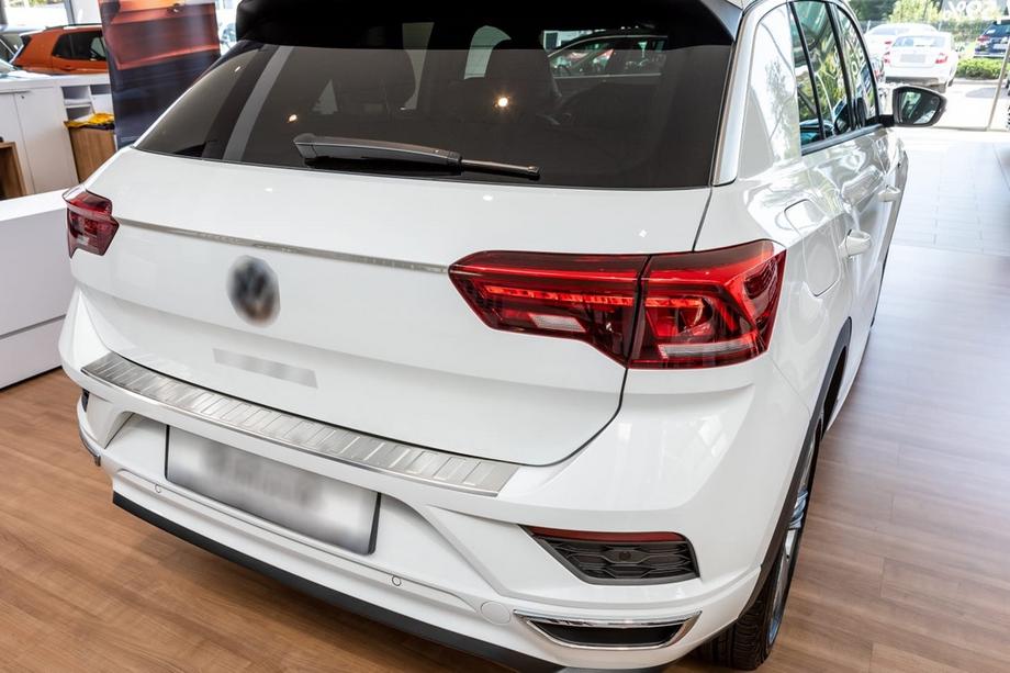Volkswagen T-Roc 2017-2025 Protectie bara spate Carmos otel inoxidabil Image