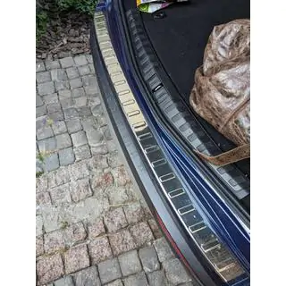 Protectie bara spate Carmos otel inoxidabil Alfa Romeo Stelvio 2016- foto 1
