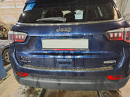 Jeep Compass 2016- Protectie bara spate Carmos otel inoxidabil foto 3