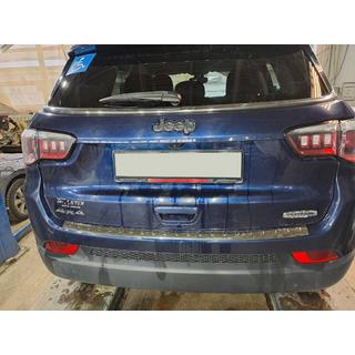 Protectie bara spate Carmos otel inoxidabil Jeep Compass 2016- foto 3