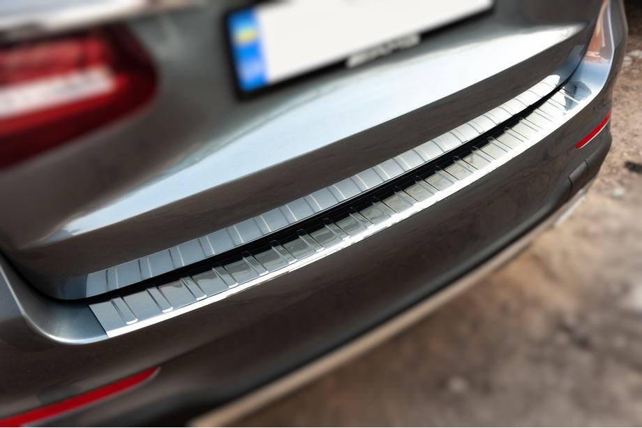 Mercedes GLC X253 2015-2022 Protectie bara spate Carmos (2015-2019, inox) Image