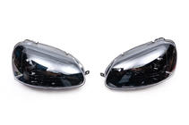 Volkswagen Golf 5 2003-2009 Faruri fata cu lumini LED Black (2 buc) foto 3