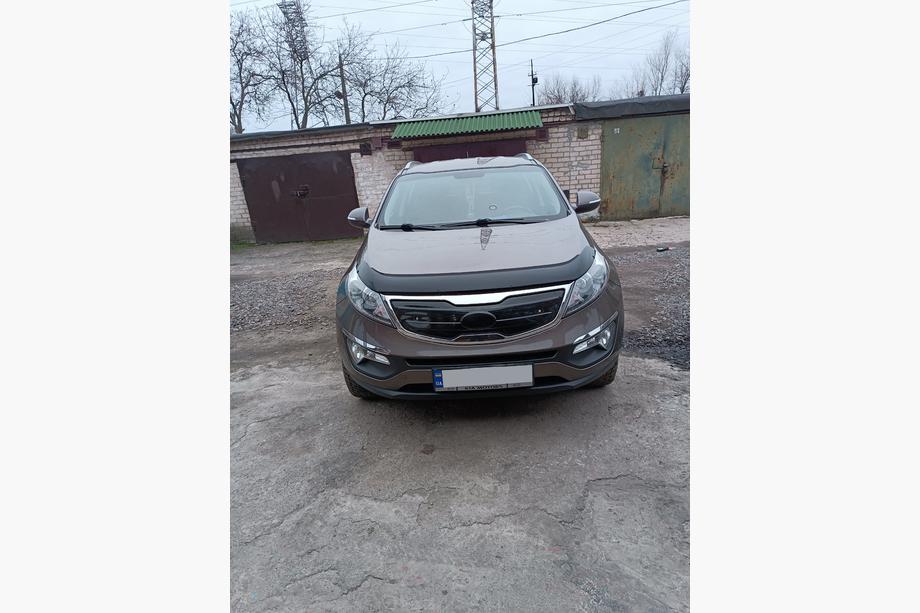 Kia Sportage 2010-2015 Grila de iarna (superioara) Foto 2