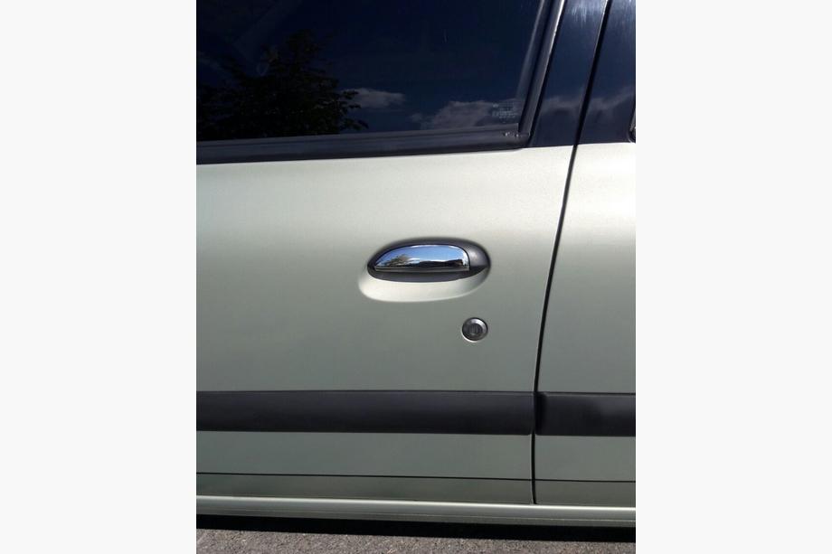 Renault Symbol 1999-2008 Capace Manere Cromate (Otel Inoxidabil) Image
