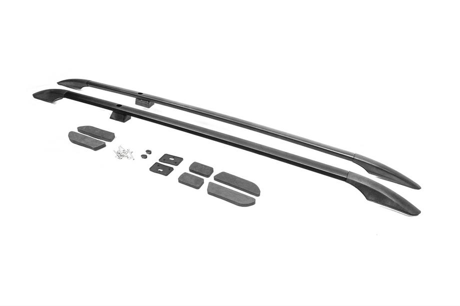 Ford Connect 2014-2021 Bare longitudinale negre Standard, picioare din plastic Foto 2