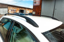 Volkswagen Golf 7/E-Golf 2012-2020 Bare longitudinale OmsaLine Solid (2 buc, negre) foto 5