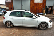 Volkswagen Golf 7/E-Golf 2012-2020 Bare longitudinale OmsaLine Solid (2 buc, negre) foto 6