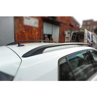 Bare longitudinale OmsaLine Solid (2 buc, negre) Volkswagen Golf 7/E-Golf 2012-2020 foto 2