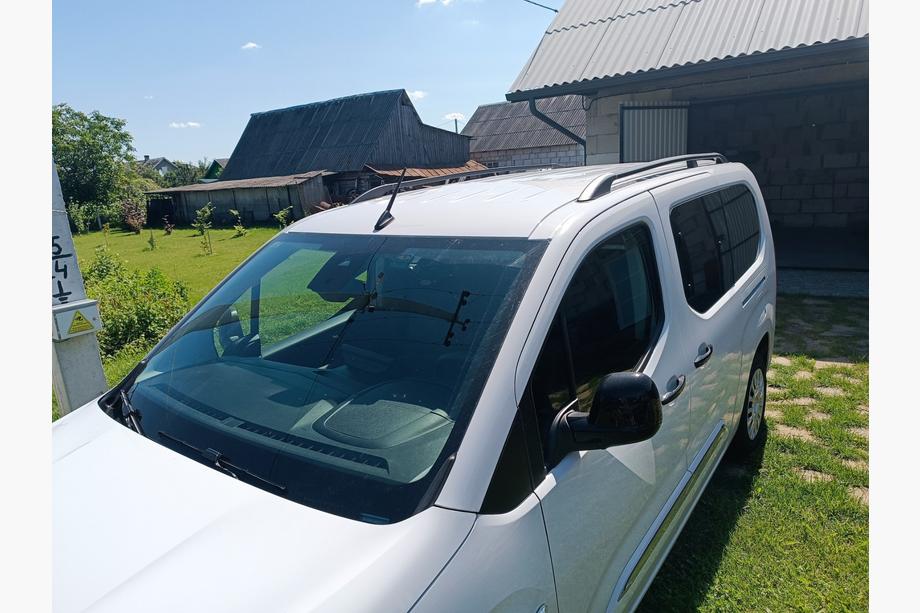 Citroen Berlingo/Multispace 2018- Bare longitudinale OmsaLine Solid (2 buc, negre) Ampatament Lung Foto 5