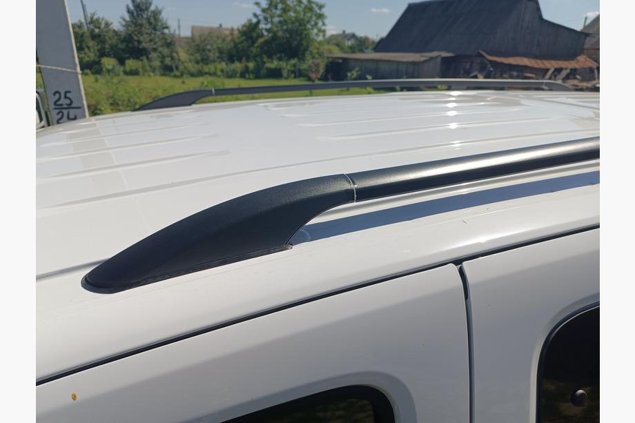 Peugeot Partner/Rifter 2019- Bare longitudinale OmsaLine Solid (2 buc, negre) Ampatament Scurt Foto 4