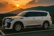 Nissan Armada 2016-2024 Moldinguri usi (4 buc, negre) foto 4
