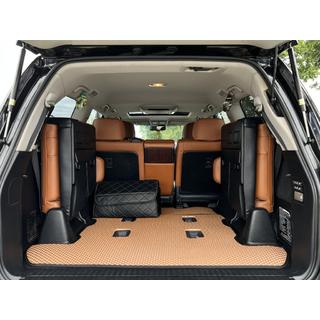 Covoras portbagaj 2 buc (EVA, 7 locuri, caramida) Lexus LX570/450d 2008-2022 foto 1