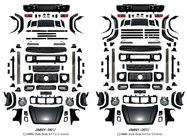 Suzuki Jimny 2018- Set body kit G-class-design G63 foto 4