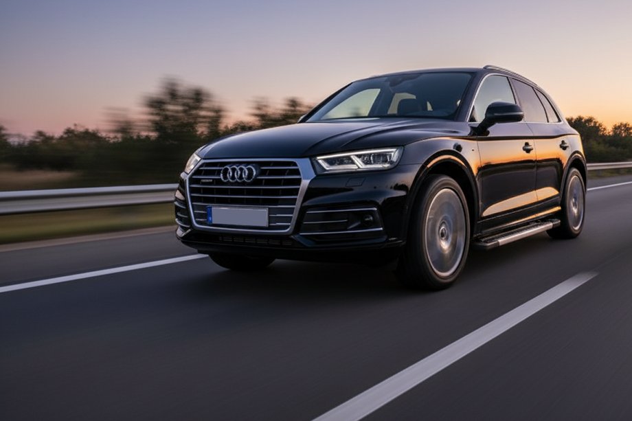 Audi Q5 2017-2025 Praguri Laterale Vision New Grey (2 buc, Aluminiu) Foto 1