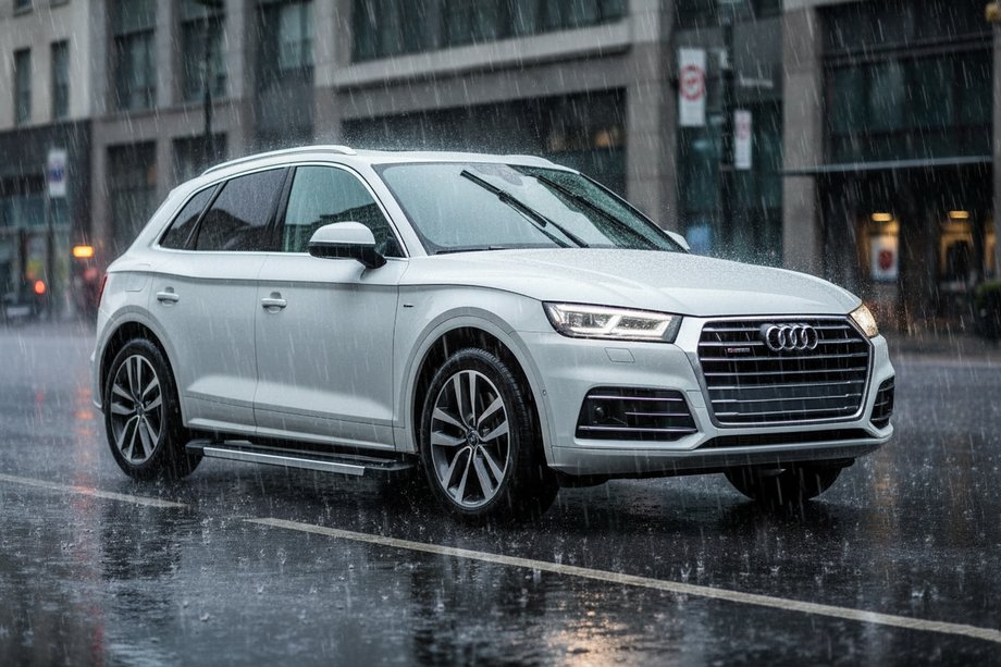 Audi Q5 2017-2025 Praguri Laterale RedLine (2 buc, Aluminiu) Image