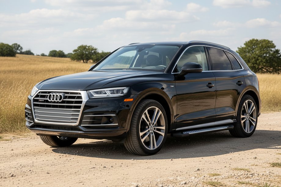 Audi Q5 2017-2025 Praguri laterale Allmond Grey (2 buc, aluminiu) Foto 1