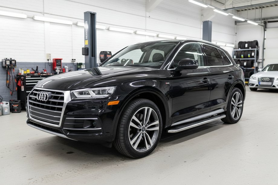 Audi Q5 2017-2025 Praguri Laterale Maydos V2 (2 buc, Aluminiu) Image