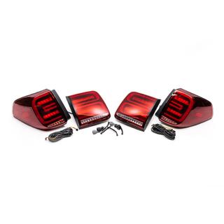 Stopuri Spate LED (RED-Sequential) Nissan Armada 2016-2024 foto 3