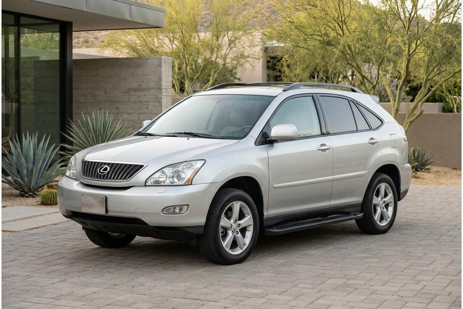 Lexus RX 2003-2009 Praguri Laterale Allmond Black (2 buc, Aluminiu) Foto 1