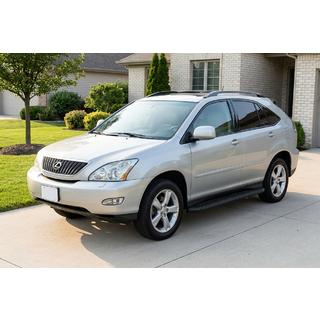Praguri Laterale Tayga Black (2 buc, Aluminiu) Lexus RX 2003-2009 foto 1
