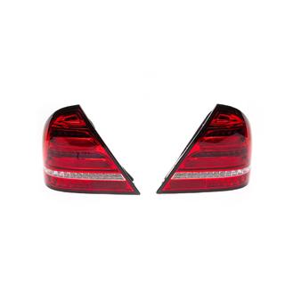 Stopuri spate LED (2 buc) Mercedes C-class W203 2000-2007 foto 3