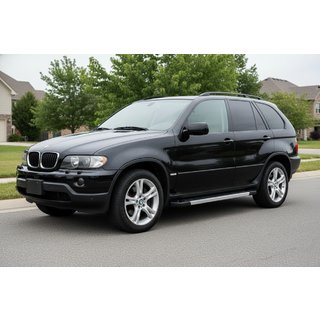 Praguri laterale RedLine (2 buc, aluminiu) BMW X5 E53 1999–2006 foto 1